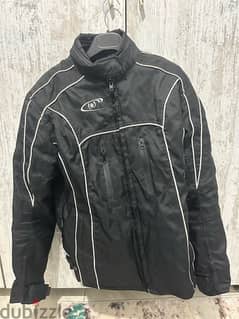 new motorcycles jacket with protection barely used 0