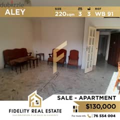 Apartment for sale in Aley WB91 0