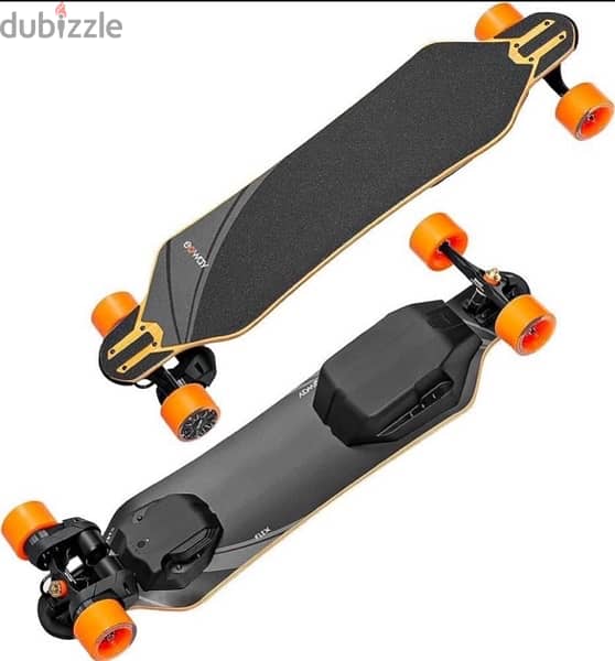 Exway Flex ER Belt Longboard Electric Skateboard with Remote 1