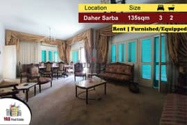 Daher Sarba 135m2 | Rent | Partial View | Furnished/Equipped |IV MY | 0
