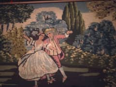 لوحة برواز روميو و جوليات كروشي