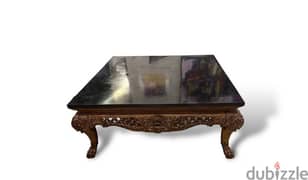 Central Table with Marble excellent condition