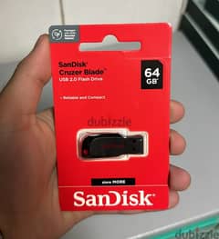 Sandisk cruzer blade 2.0 flash drive 64gb 0