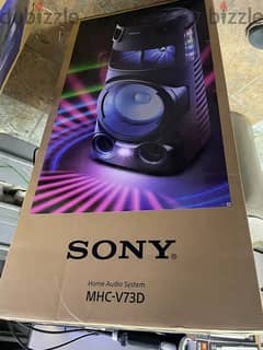 SONY home audio system MHC-V73D