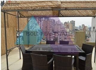 Lux 180m2 Rooftop Duplex apartment+80m2 terrace for rent in Jal El Dib 3