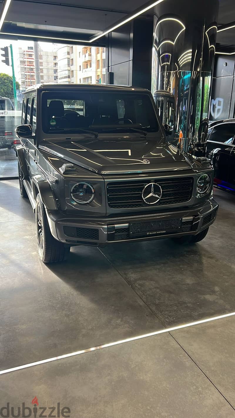 Mercedes gclass 2019 special edition with message start 1