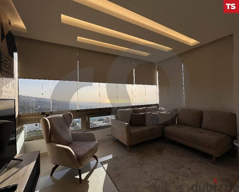 OPEN MOUNTAIN AND SEA VIEW APARTMENT IN KAHALE/كحاله REF#TS103889 0