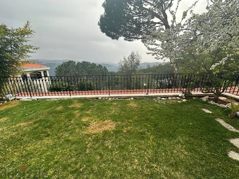Ground floor apartment with 100 Sqm Garden in Broumana, Mountain view 1