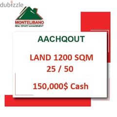 150,000$ Cash Payment!! Land For Sale In Aachqout!! 0
