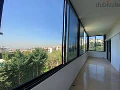 250 Sqm | Apartment for rent in Beit Meri (Mountazah) | Beirut view