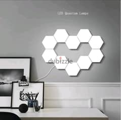 Hexagonal Touch LED Light kit (10 pcs)