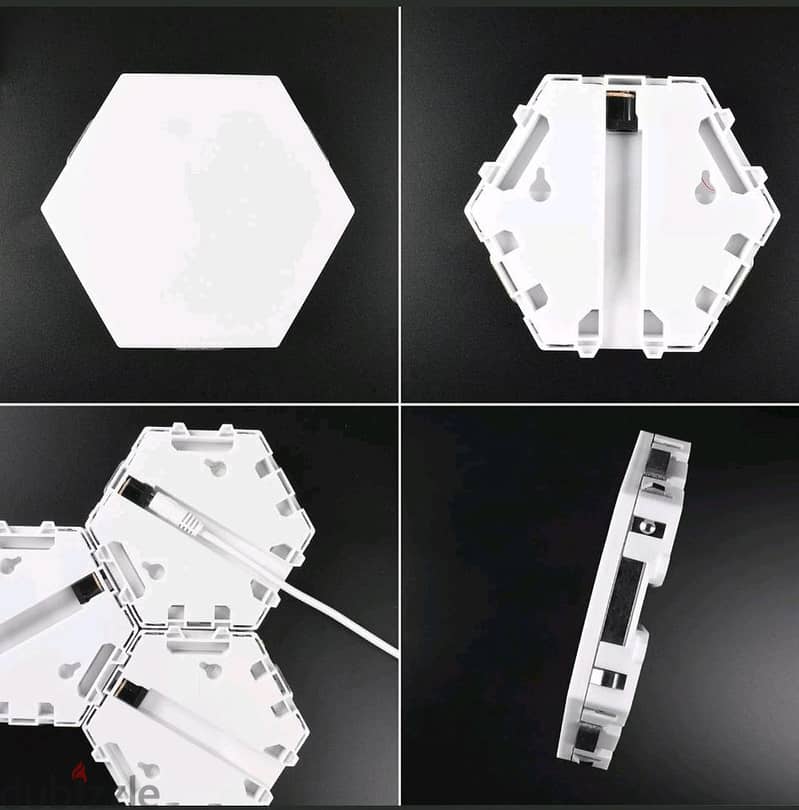 Hexagonal Touch LED Light kit (10 pcs) 3