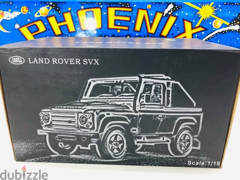 1/18 diecast Full opening Landrover Defender 4X4 NEW BOXED 13