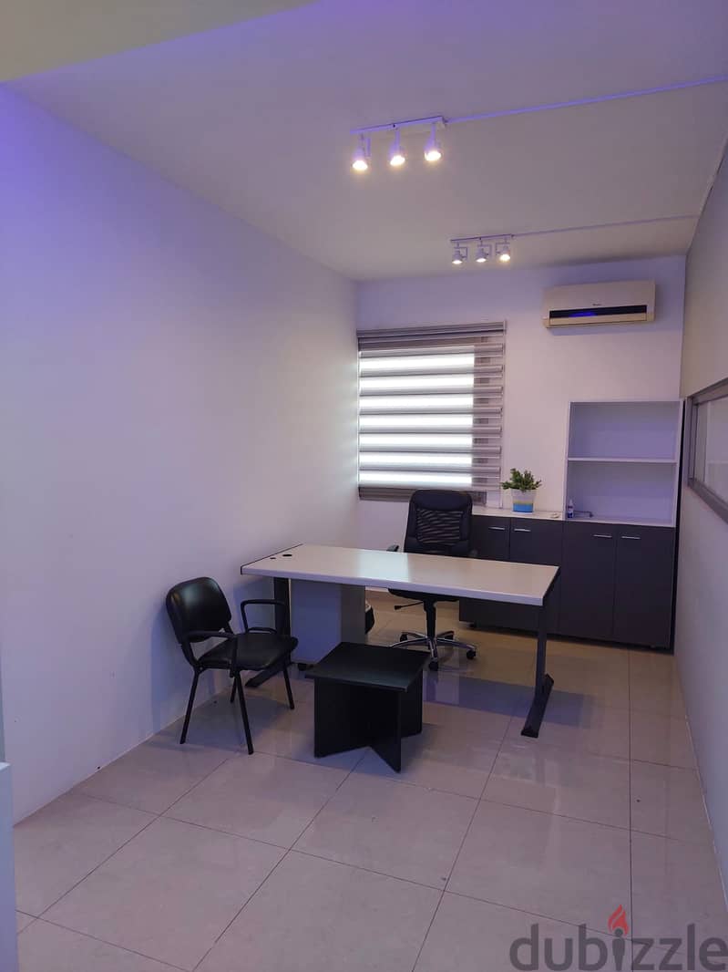 Office for Rent in Zalka/ Fully Furnished of 95 SQM 1