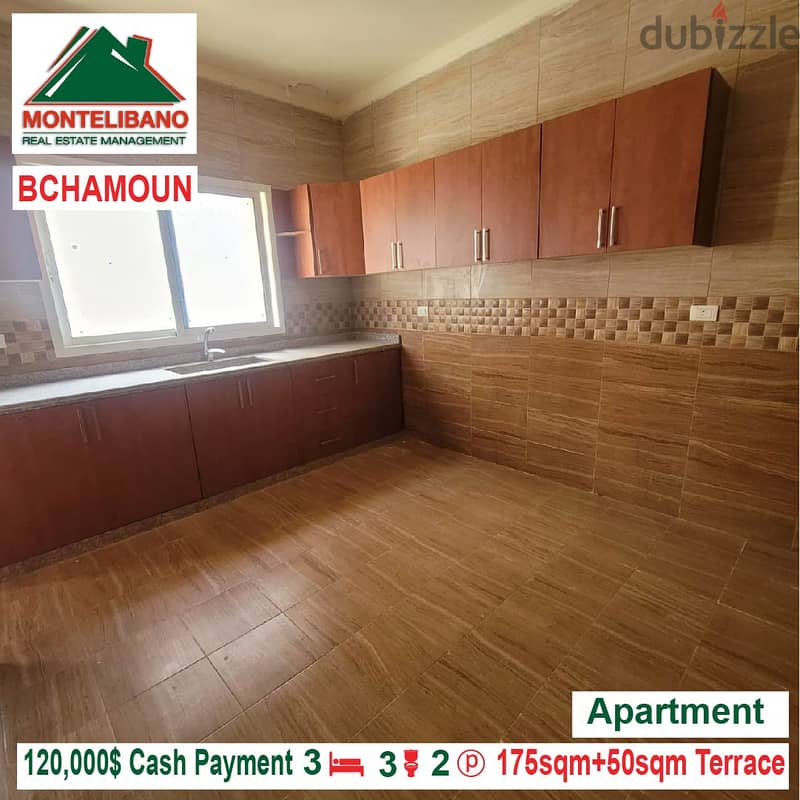 120000$!! Apartment for sale located in Bchamoun 3