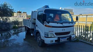 Pickup Hino with Winch and Dumber ونش وقلاب