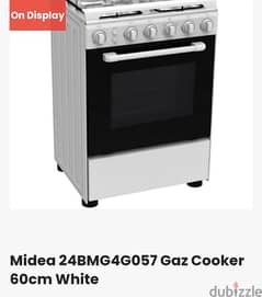 gaz cooker midea new with garantee amazing price 0