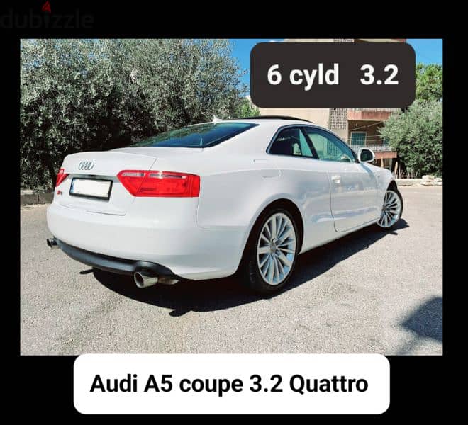 2008 Audi A5 coupe 3.2 Quattro excellent condition 7