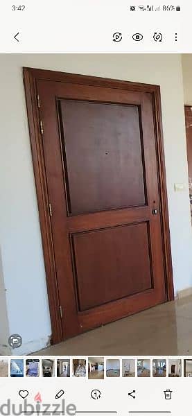 wooden door 1