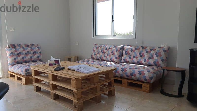 Home furniture like new ( عفش بيت صيفي جديد ) 10