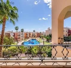Spain Murcia stunning apartment pool view on Altaona golf #MSR-AA812AA 0