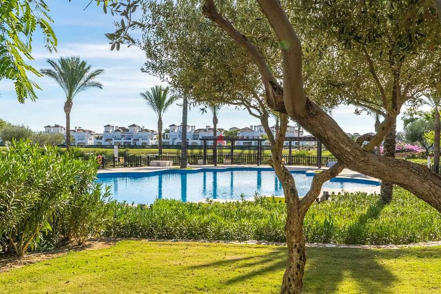 Spain Murcia apartment pool view on la Torre Golf resort #MSR-RA1721LT 3