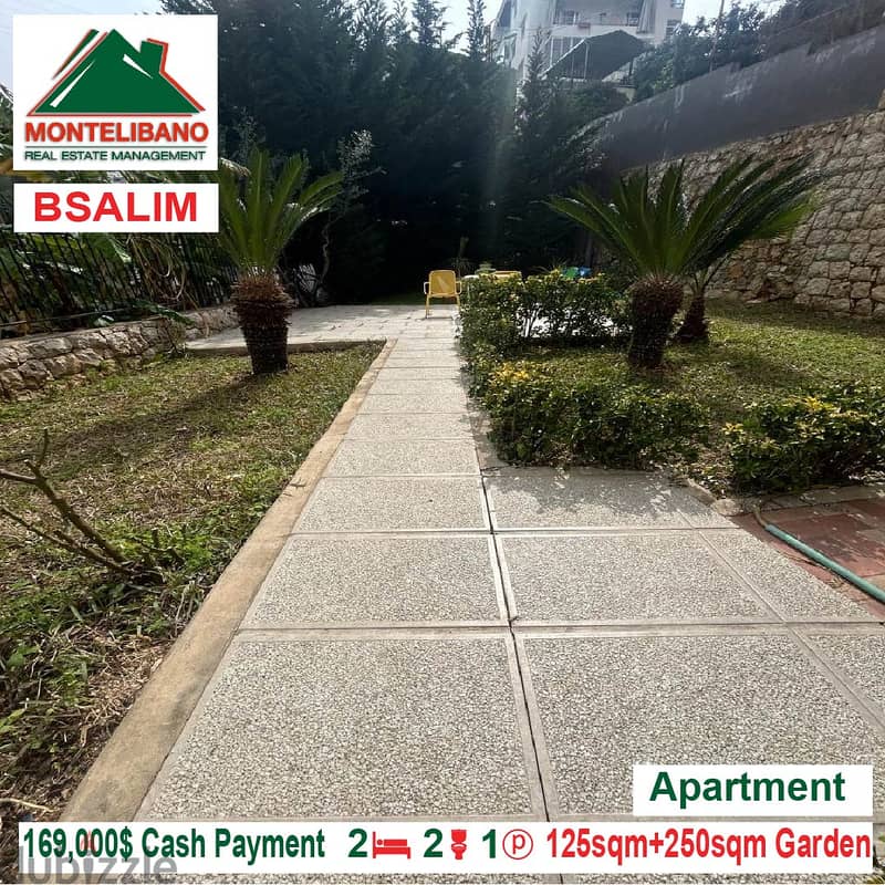 169000$!! Apartment for sale located in Bsalim 2