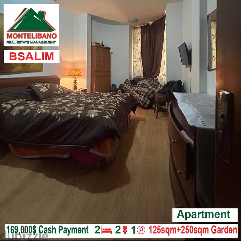 169000$!! Apartment for sale located in Bsalim 6