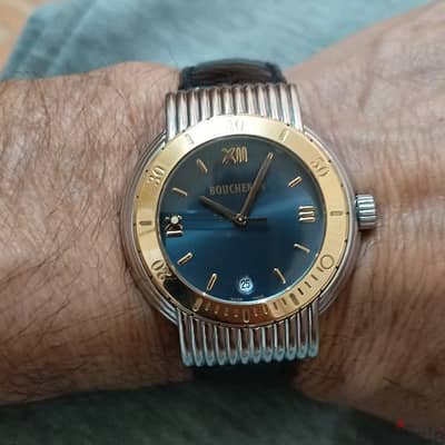 boucheron relflet solis gold& steel 37m