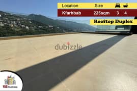Kfarhbab 225m2 | Duplex | New | Open View | Rooftop Terrace | PA |