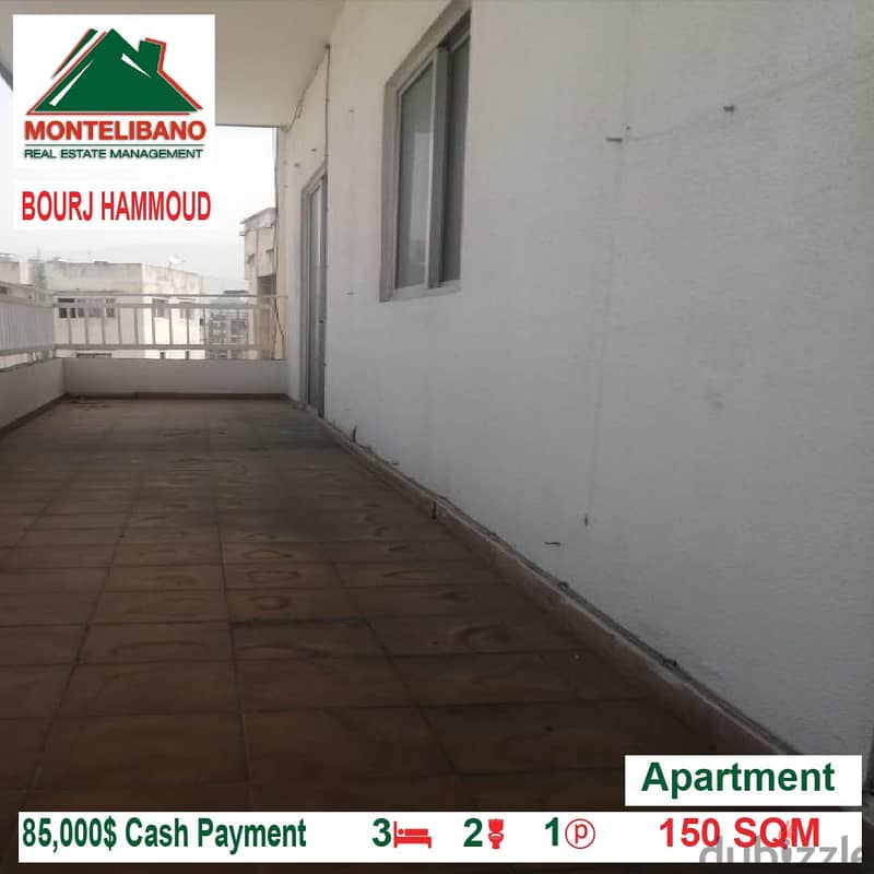 85000$!! Apartment for sale located in Bourj Hammoud 2