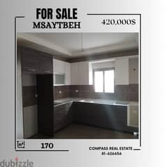 Brand New Apartment for Sale in Msaytbeh شقة جديدة للبيع في المصيطبة