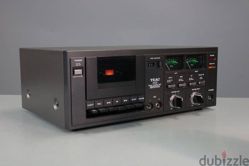 TEAC A-103

Stereo Cassette Deck with Dolby System (1977-79) 5
