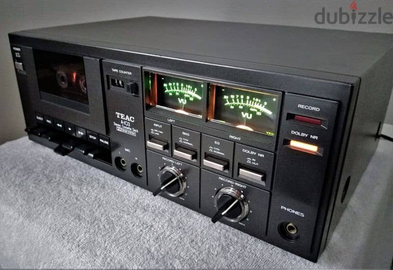 TEAC A-103

Stereo Cassette Deck with Dolby System (1977-79) 7