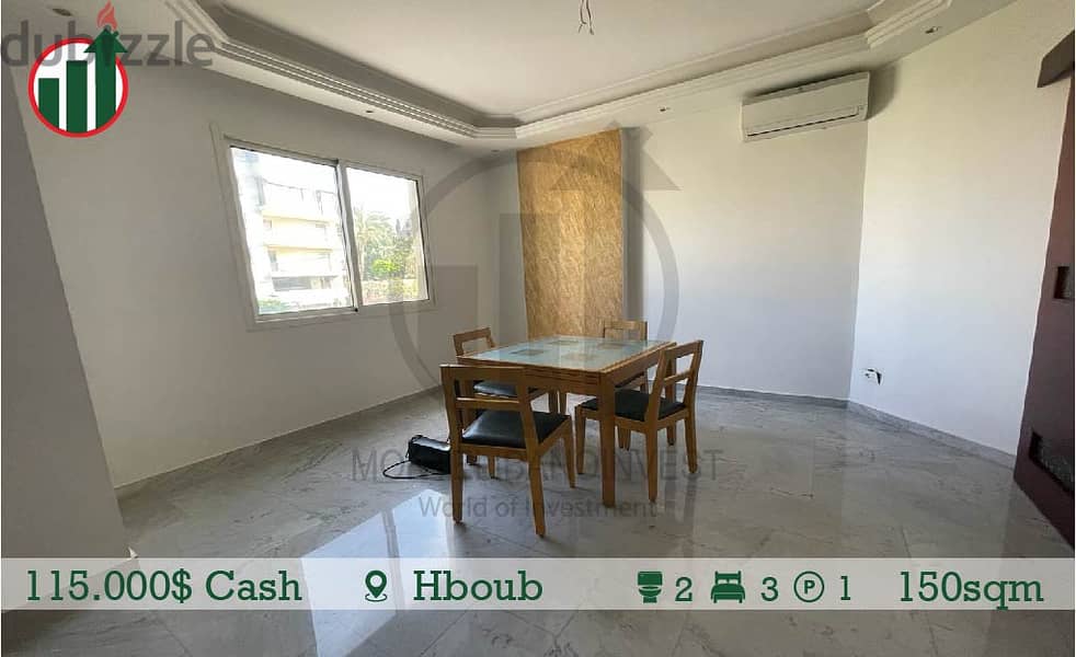 Semi Furnished Apartment for sale in Hboub! 3