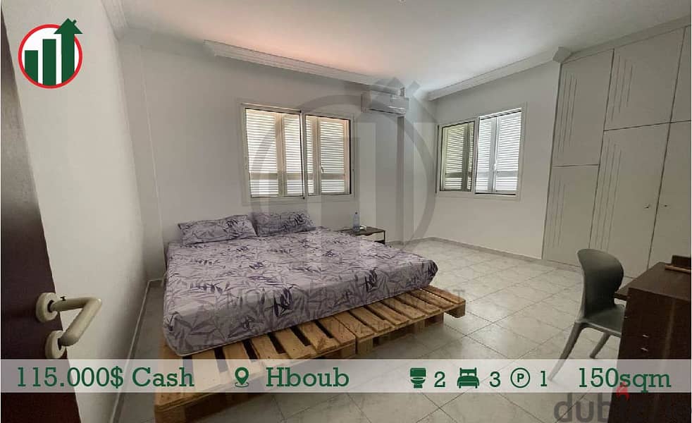 Semi Furnished Apartment for sale in Hboub! 4