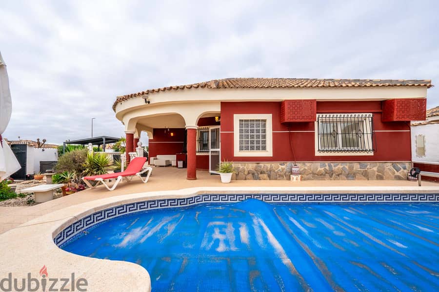 Spain Murcia villa with pool in La Santiago quiet area Ref#MSR-53LS 1