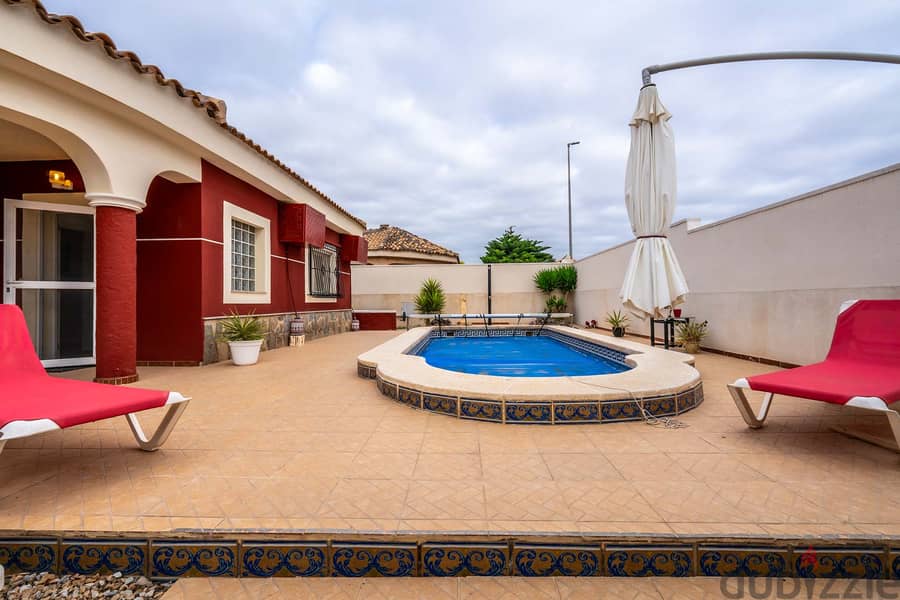 Spain Murcia villa with pool in La Santiago quiet area Ref#MSR-53LS 2