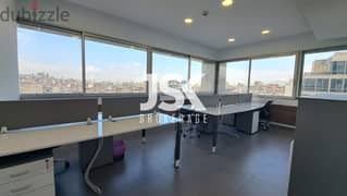 L15003- Office For Rent In A High-End Tower In Sin Fil - 24/7 Elct