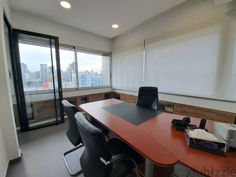L15003- Office For Rent In A High-End Tower In Sin Fil - 24/7 Elct 5