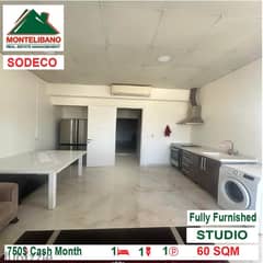 750$!! Fully Furnished Studio for rent located in Sodeco 0