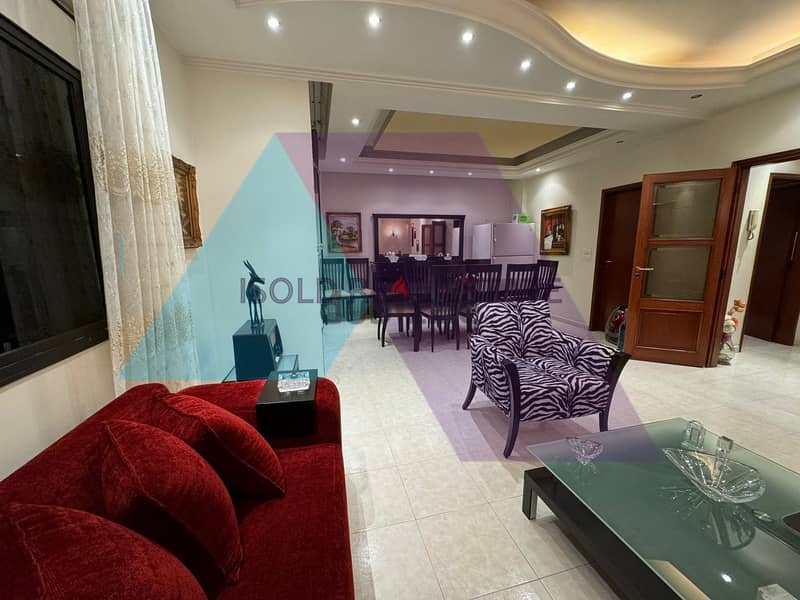 Decorated Furnished 148 m2 apartment+open view for sale in Sehayleh 3