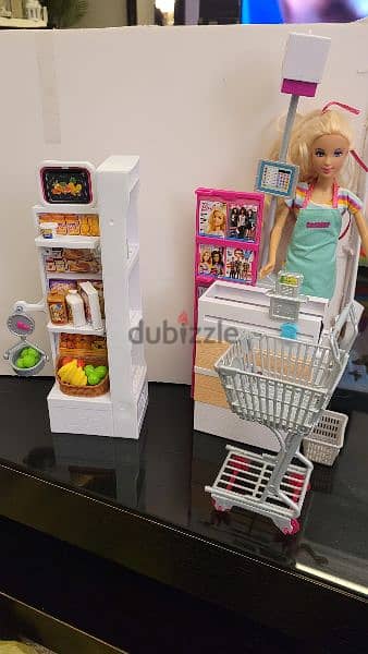 Barbie supermarket & Barbie science lab 2