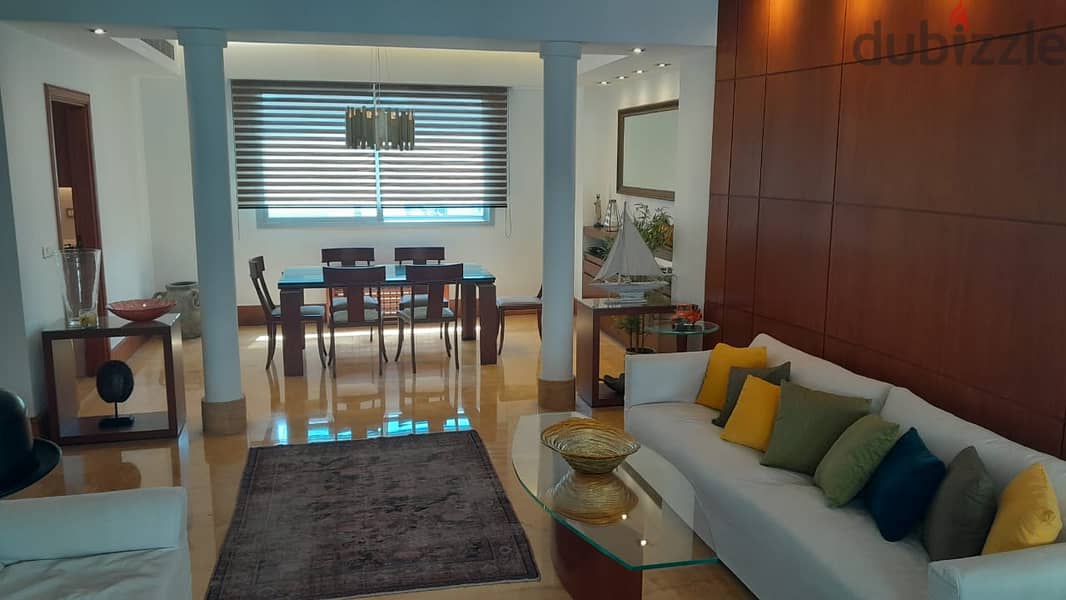 FULLY FURNISHED IN MANARA PRIME + SEA VIEW (250SQ) 3 BEDS . (JNR-255) 4
