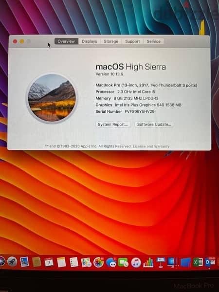 Macbook Pro 2017 13inch 5