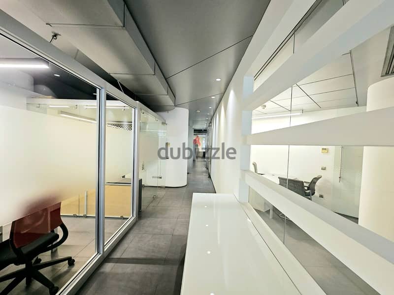 AH-HKL-207 Luxurious office for rent in Achrafieh Prime, 530m, $ 5500 1