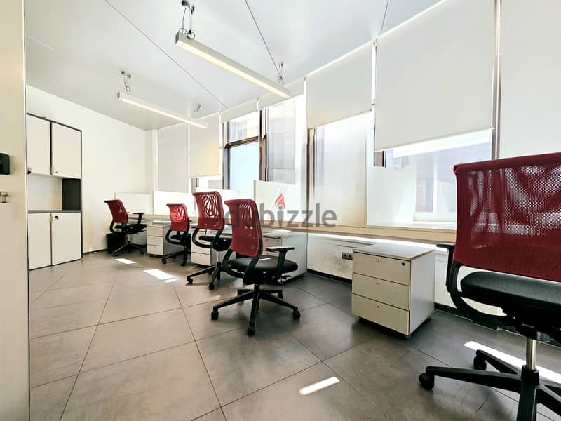 AH-HKL-207 Luxurious office for rent in Achrafieh Prime, 530m, $ 5500 7