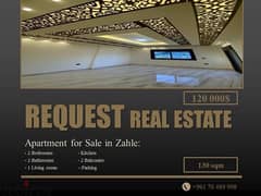 Apartment 130 sqm For Sale In Zahle  شقة 130 متر مربع للبيع في زحلة