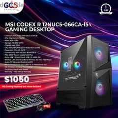 MSI Codex R 12NUC5-066CA-i5 Gaming Desktop