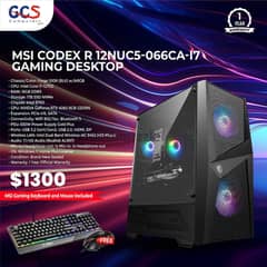 MSI Codex R 12NUC5-066CA-i7 Gaming Desktop